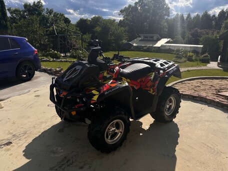 2012 BRP Can-Am Outlander 800, серый, 850000 рублей, вид 2