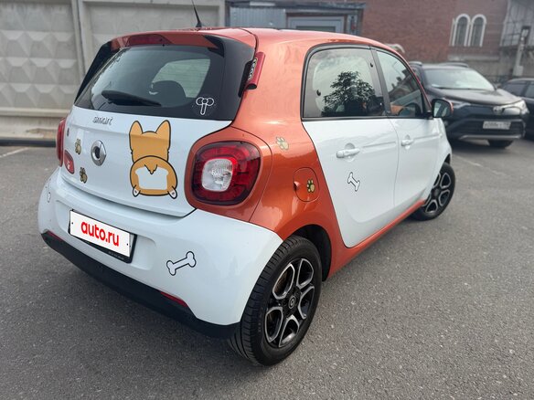 2016 Smart Forfour II, белый, 1200000 рублей - вид 7