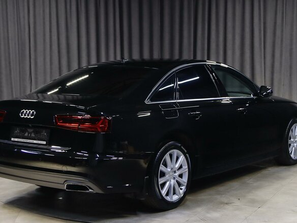 2016 Audi A6 IV (C7) Рестайлинг, чёрный, 2019000 рублей - вид 1