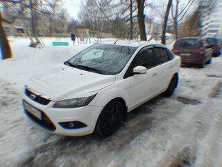 2008 Ford Focus II Рестайлинг, белый, 300000 рублей, вид 2