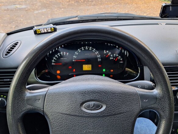 2012 Lada (ВАЗ) Priora I, чёрный, 447000 рублей - вид 6