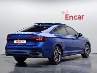 2022 Volkswagen Jetta VII Рестайлинг, синий, 1760000 рублей, вид 3