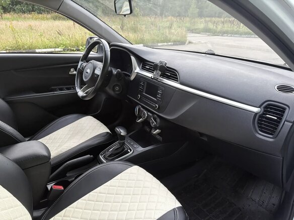 2021 Kia Rio IV Рестайлинг, белый - вид 19
