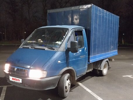2002 ГАЗ ГАЗель (3302), синий, 420000 рублей, вид 3