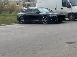2019 Audi A6 45 TFSI V (C8), чёрный, 3350000 рублей, вид 3