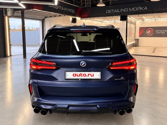 2020 BMW X5 M III (F95), синий, 10500000 рублей - вид 4