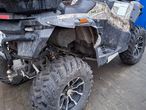 2022 Stels ATV-800 Guepard Trophy, чёрный, 950000 рублей - вид 6