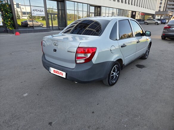 2017 Lada (ВАЗ) Granta I, серебристый - вид 3