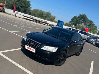 2008 Hyundai Sonata V (NF) Рестайлинг, чёрный, 420000 рублей, вид 1