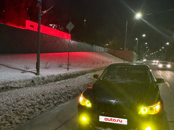 2009 BMW 5 серии 520i V (E60/E61) Рестайлинг, чёрный, 1000000 рублей - вид 3