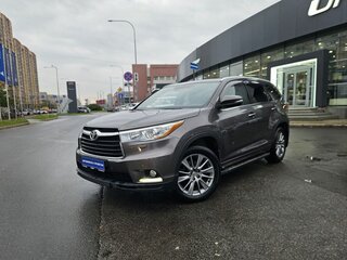 2015 Toyota Highlander III (XU50), серый, 2849000 рублей, вид 1