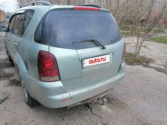 2003 SsangYong Rexton I, серый, 730000 рублей - вид 1
