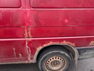 1991 Volkswagen Transporter T4, красный, 199000 рублей, вид 5
