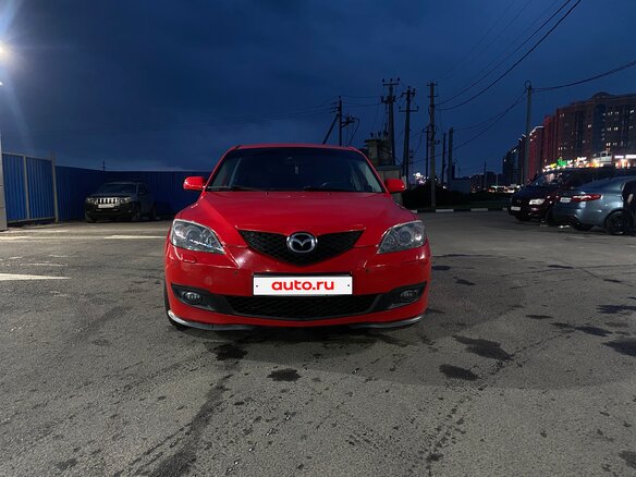 2007 Mazda 3 I (BK) Рестайлинг, красный, 650000 рублей - вид 2