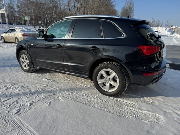 2013 Audi Q5 I (8R) Рестайлинг, чёрный, 1300000 рублей - вид 3