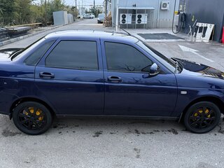 2016 Lada (ВАЗ) Priora I Рестайлинг, синий, 610000 рублей, вид 4