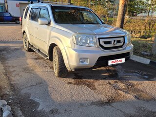 2008 Honda Pilot II, серебристый, 985000 рублей, вид 3