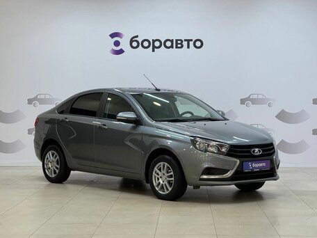 2019 Lada (ВАЗ) Vesta I, серый, 885000 рублей, вид 3