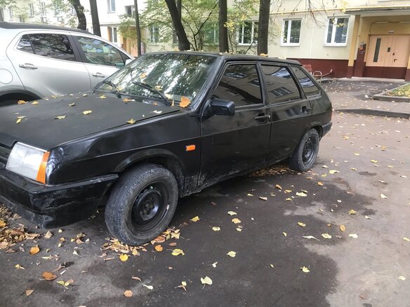 2002 Lada (ВАЗ) 2109 21093i, чёрный