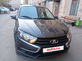 2020 Lada (ВАЗ) Granta I Рестайлинг, серый, 590000 рублей, вид 2