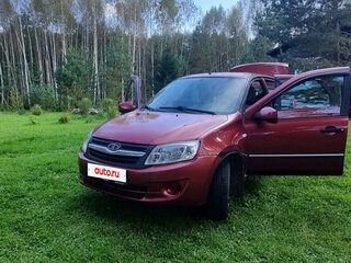 2013 Lada (ВАЗ) Granta I, серебристый, 550000 рублей, вид 1