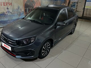 2024 Lada (ВАЗ) Granta Sportline I Рестайлинг, серый, 1380000 рублей, вид 4