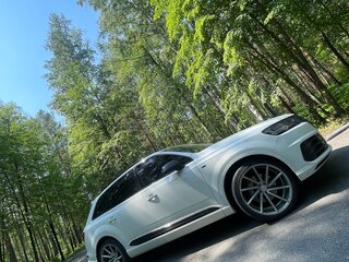 2015 Audi Q7 II (4M), белый, 3950000 рублей, вид 4