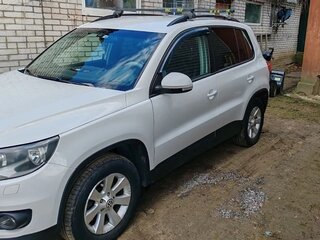 2012 Volkswagen Tiguan I Рестайлинг, белый, 1250000 рублей, вид 4