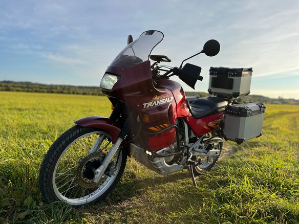 1998 Honda XL600V Transalp, красный, 355000 рублей - вид 1