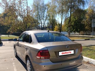 2017 Volkswagen Polo V Рестайлинг, бежевый, 1100000 рублей, вид 5