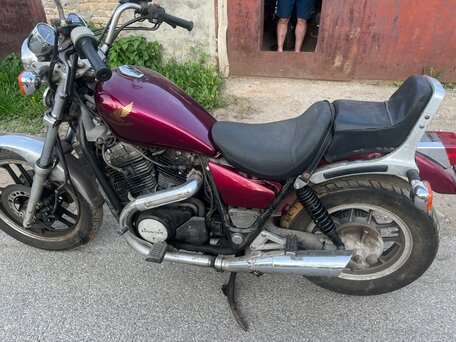 1985 Honda NV 750, красный, 235000 рублей, вид 3
