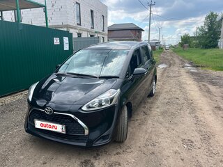 2018 Toyota Sienta II Рестайлинг, чёрный, 1550000 рублей, вид 3