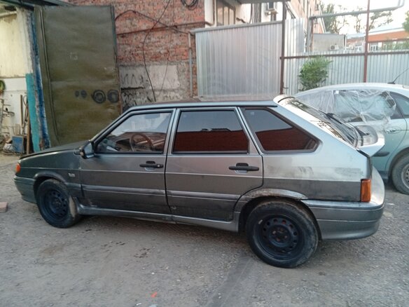 2005 Lada (ВАЗ) 2114, серый - вид 1