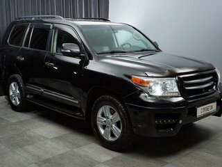 2013 Toyota Land Cruiser 200 Series Рестайлинг 1, чёрный, 3760000 рублей, вид 3