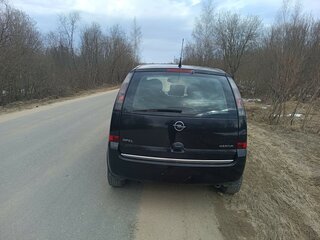 2009 Opel Meriva A Рестайлинг, чёрный, 460000 рублей, вид 4