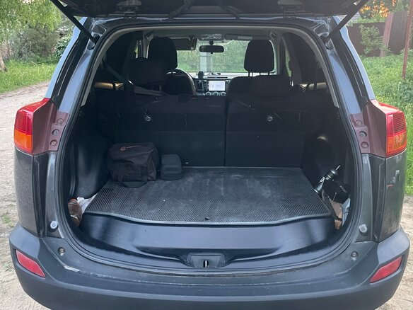 2012 Toyota RAV4 IV (XA40), серый, 1600000 рублей - вид 8