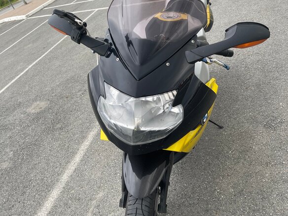 2007 BMW K 1200 S, жёлтый, 450000 рублей - вид 9