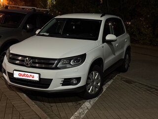2015 Volkswagen Tiguan I Рестайлинг, белый, 1350000 рублей, вид 3