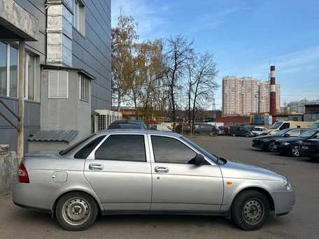 2014 Lada (ВАЗ) Priora I Рестайлинг, серебристый, 560000 рублей, вид 3