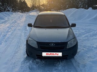 2013 Lada (ВАЗ) Granta I, серебристый, 210000 рублей, вид 1
