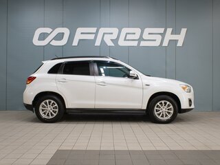 2013 Mitsubishi ASX I Рестайлинг, белый, 930000 рублей, вид 5