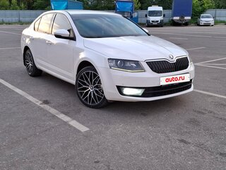 2013 Skoda Octavia III (A7), белый, 1230000 рублей, вид 2