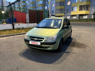 2007 Hyundai Getz I Рестайлинг, зелёный, 450000 рублей, вид 2