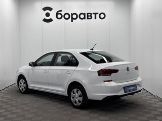 2022 Volkswagen Polo VI, белый, 1680000 рублей, вид 4