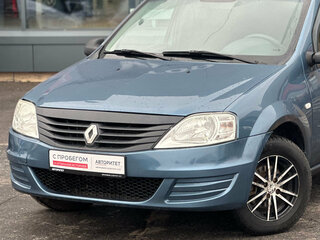 2014 Renault Logan I Рестайлинг, голубой, 429000 рублей, вид 2