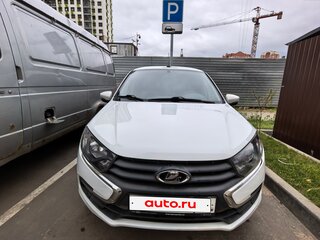 2019 Lada (ВАЗ) Granta I Рестайлинг, белый, 630000 рублей, вид 2
