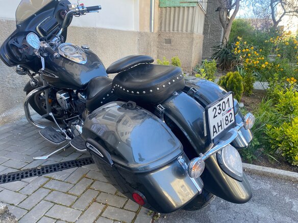 2008 Yamaha XV 1700 Road Star, чёрный, 690000 рублей - вид 11