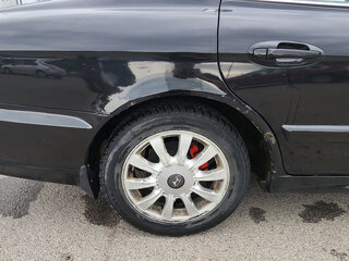 2008 Hyundai Sonata ТагАЗ IV (EF) Рестайлинг, чёрный, 315000 рублей, вид 5