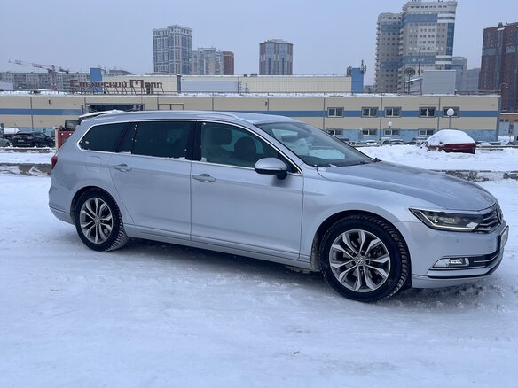 2015 Volkswagen Passat B8, серебристый, 1790000 рублей - вид 2