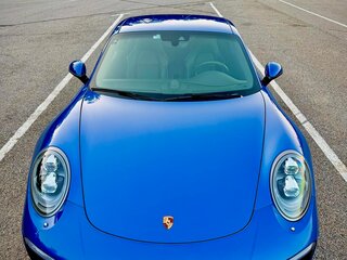 2018 Porsche 911 Carrera 4S VII (991) Рестайлинг, синий, 10000000 рублей, вид 1
